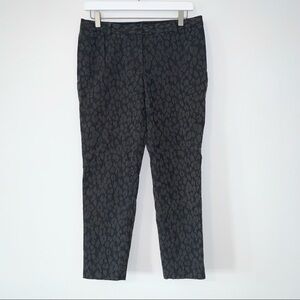 AllSaints Panthera Trouser in Black leopard print size 6
